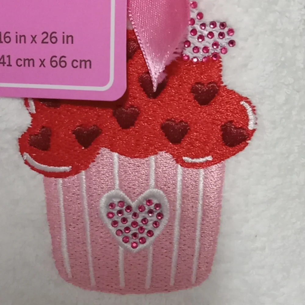 Valentines Day Hand Towel Set New